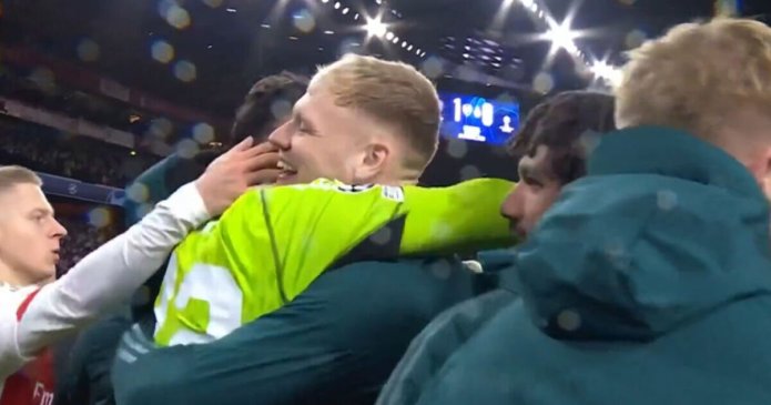 Aaron Ramsdale reaction speaks volumes as David Raya the hero for Arsenal