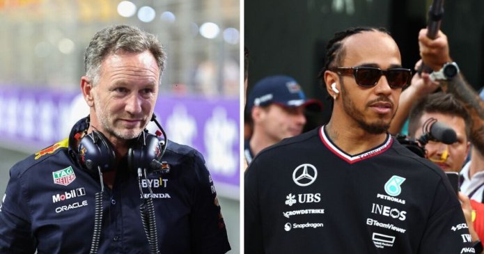 Ferrari hand Lewis Hamilton bad news as Christian Horner accuser update surfaces