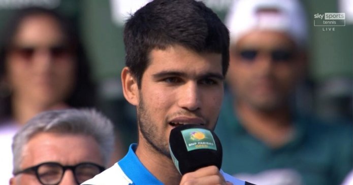 Alcaraz 'wasn't moving in practice' before overcoming injury to win Indian Wells