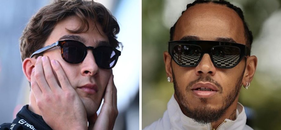 Lewis Hamilton suffers nightmare as George Russell fumes at Mercedes team-mate