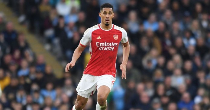 Arsenal have 'outstanding' Saliba as Neville dishes praise after City draw