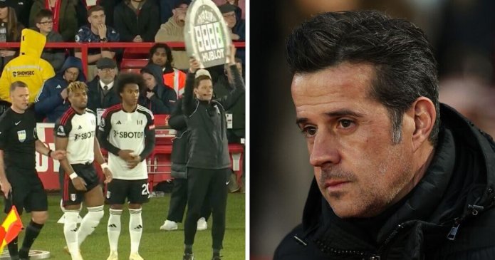 Fulham boss Marco Silva makes brutal triple change 30 mins into Forest disaster