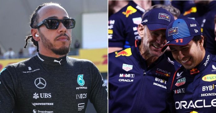 Lewis Hamilton 'revenge' lined up as Sergio Perez and Newey speak out on rumours