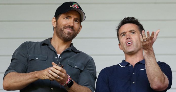 Ryan Reynolds and Rob McElhenney left to rue missing out on Wrexham's promotion