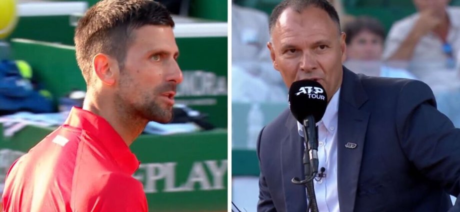 Djokovic screams 'shut the f*** up' at spectator as umpire forced to intervene