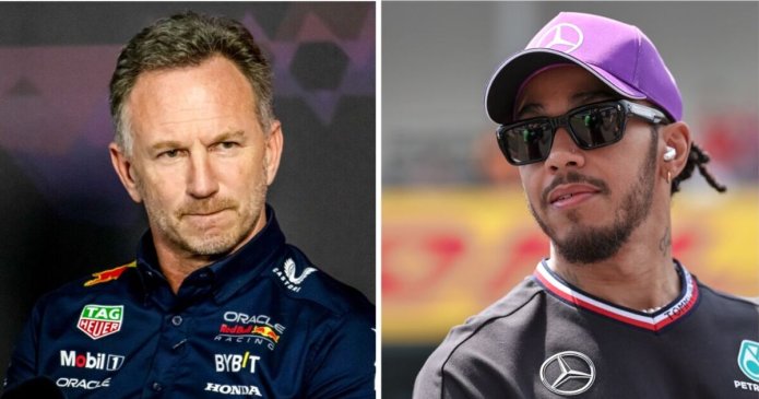 Christian Horner 'won't listen' to Toto Wolff as Lewis Hamilton heir found