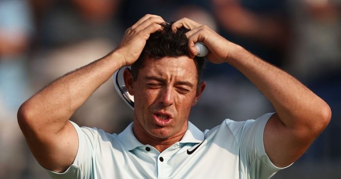Rory McIlroy heartbreak after final hole meltdown loses the US Open