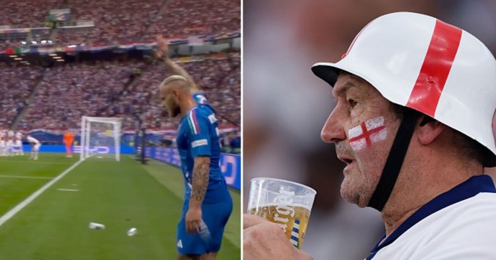 UEFA 'may ban England fans from drinking' as Croatia supporters misbehave