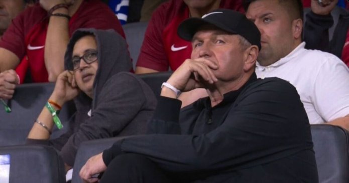 Slovenia boss sees red off camera after Ronaldo penalty miss in wild Euro scenes