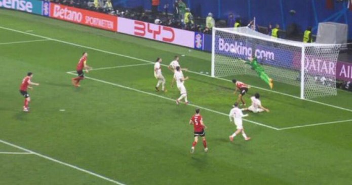 Turkey goalkeeper Mert Gunok pulls off 'Gordon Banks save' at Euro 2024