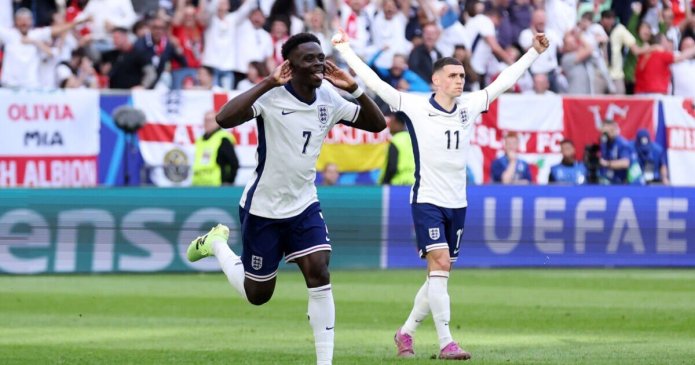 England vs Switzerland LIVE - Saka with superb goal as game goes to penalties