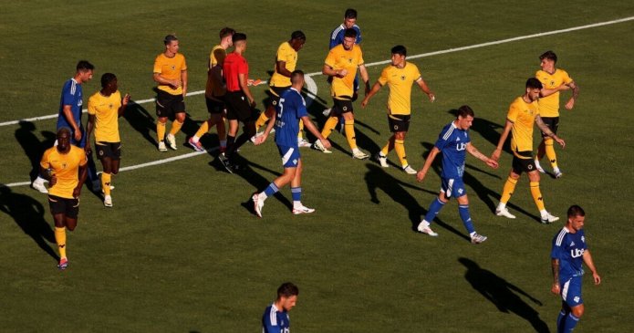 Wolves friendly ends in chaos after racism row as Podence sent off for punch