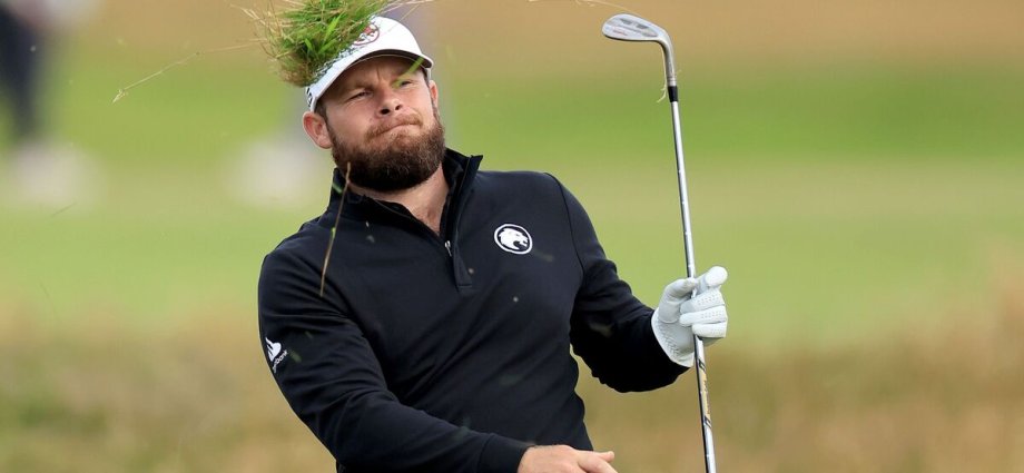 Tyrell Hatton punishes himself at The Open after dreadful tee shot