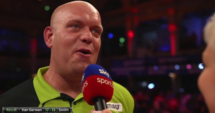 Michael van Gerwen threatens Luke Humphries immediately after reaching final