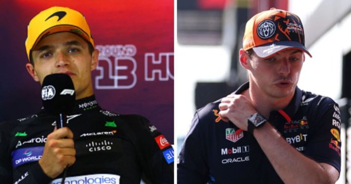 Norris hits out at 'unfair' McLaren move as Max Verstappen blames Hamilton