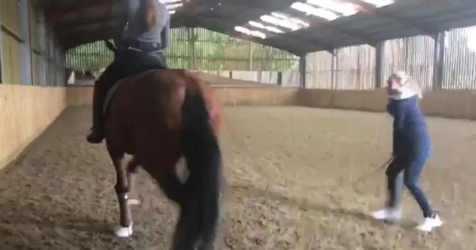 Shocking Dujardin video released of horse being whipped after Olympian banned