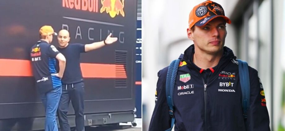 Max Verstappen pulled aside for intense chat with Red Bull engineer after saga