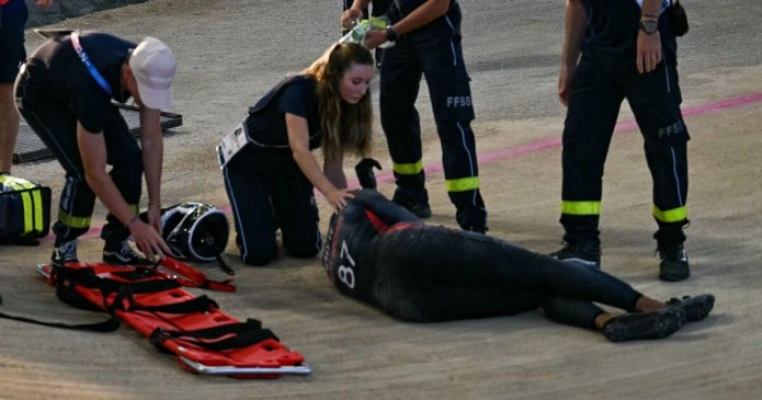 Team GB's Kye Whyte suffers horror BMX crash and taken to hospital before final