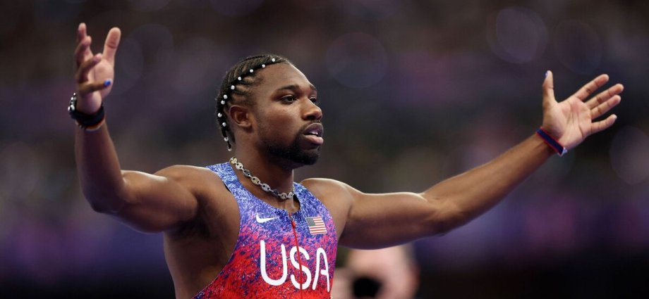 Noah Lyles seals 100m Olympic gold in epic race as stars learn winner on screen