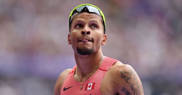 Coach of defending Olympic 200m champion Andre De Grasse kicked out of Games