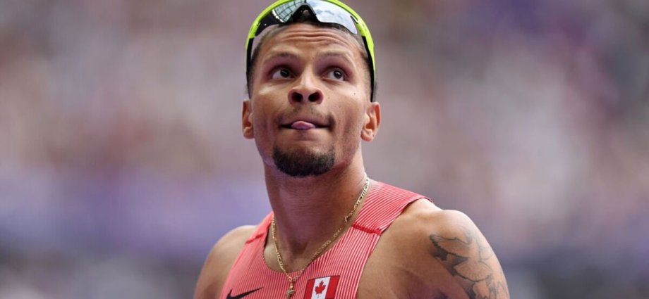 Coach of defending Olympic 200m champion Andre De Grasse kicked out of Games