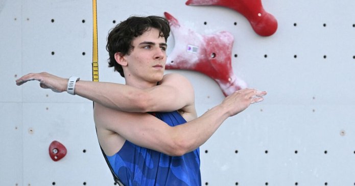 Olympic climber channels inner Spider-Man to thrash rival and set world record