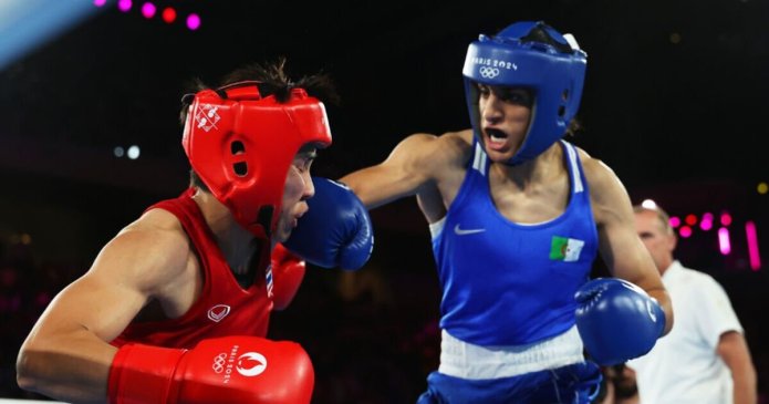 Imane Khelif sets up Olympic gold medal fight as gender row drags on