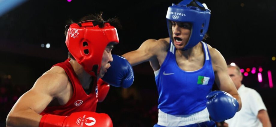 Imane Khelif sets up Olympic gold medal fight as gender row drags on