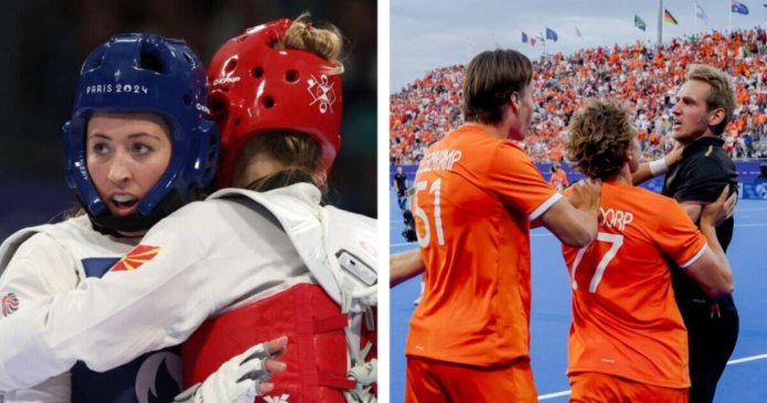 Olympics Team GB star speaks out after cheating accusations as brawl breaks out