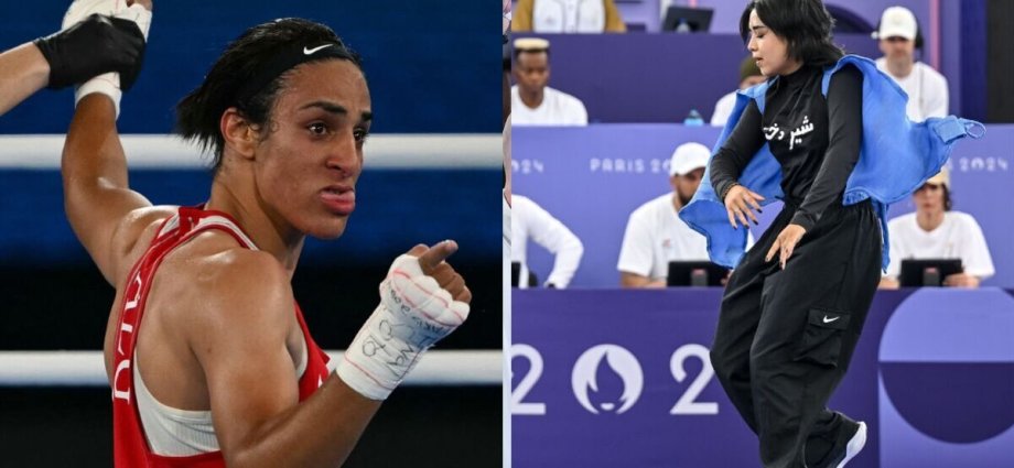 Imane Khelif sends firm message as Olympian disqualified for 'political slogan'