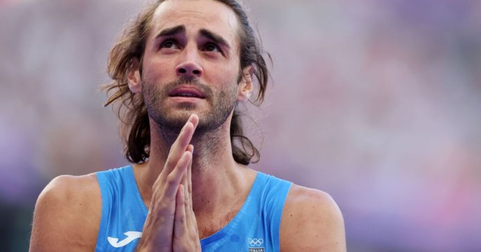 Olympian competes for gold medal just hours after being in hospital