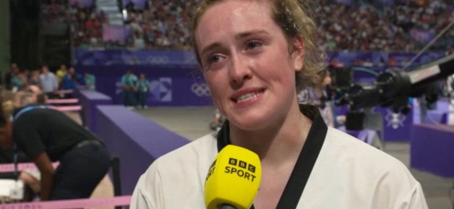 Team GB Olympian fights tears after having ' her heart broken twice in one day'