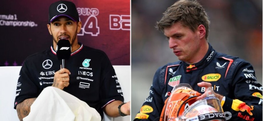 Mercedes replace Lewis Hamilton as Red Bull urged to take Max Verstappen action