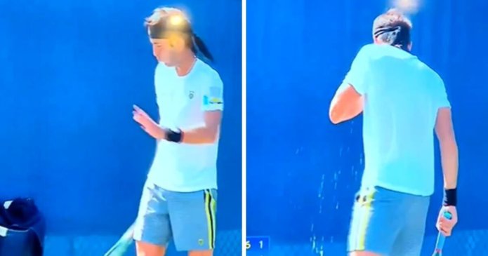 US Open star throws up on court in brutal four-hour victory