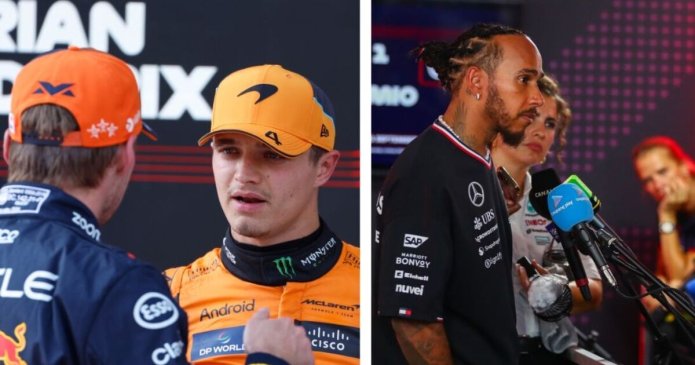 F1 LIVE: Lewis Hamilton fuming as Lando Norris plays down Max Verstappen feud