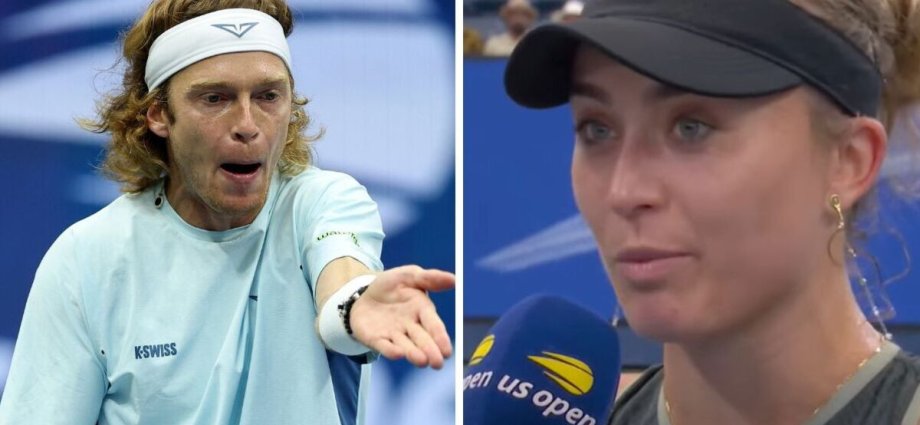 US Open star feared she'd die as Rublev in 'embarrassing' meltdown