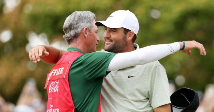 Scottie Scheffler's caddie earns more than Tiger Woods and 220 golf stars