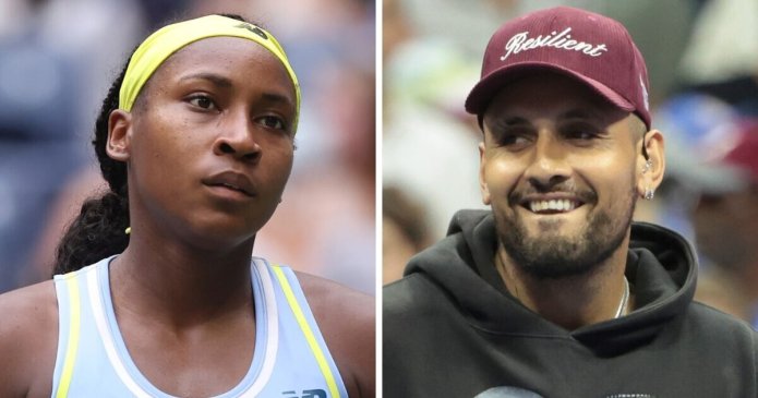 Coco Gauff blasted in awkward US Open interaction as Nick Kyrgios eyes new role