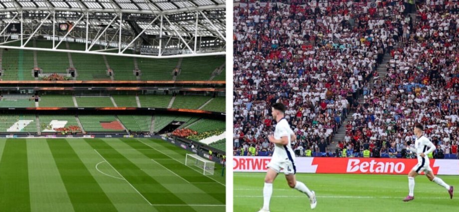 England away fans sent warning by Irish police amid fears of offensive chants