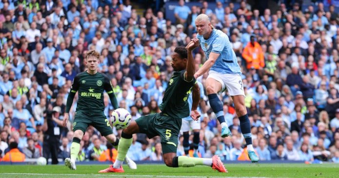 Haaland continues Man City rampage in Brentford win but Arsenal offered hope