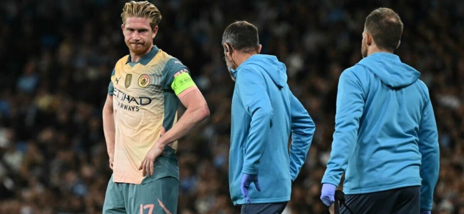 De Bruyne injured ahead of Man City vs Arsenal as Inter clash takes its toll