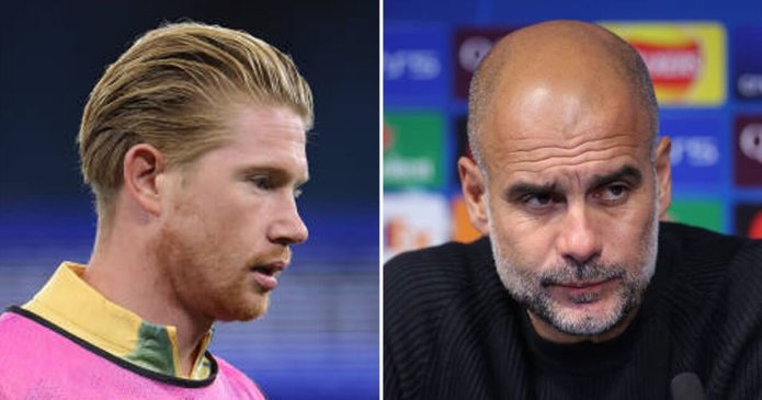 De Bruyne injury boost as Man City boss Pep Guardiola disagrees with own player