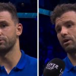 Grigor Dimitrov raises Laver Cup injury fears days after Novak Djokovic antics