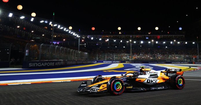 Max Verstappen sets up Lando Norris duel after thrilling Singapore GP qualifying