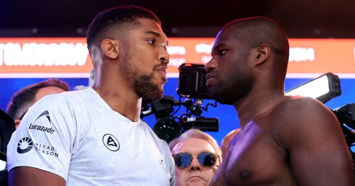 Joshua vs Dubois LIVE as AJ eyes £200m prize and plots KO in all-British bout