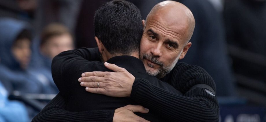 Guardiola shares Arteta text exchange as Arsenal claim made after Rodri injury