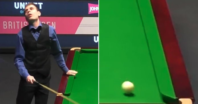 Snooker star pots 'winning' black but still loses frame at British Open