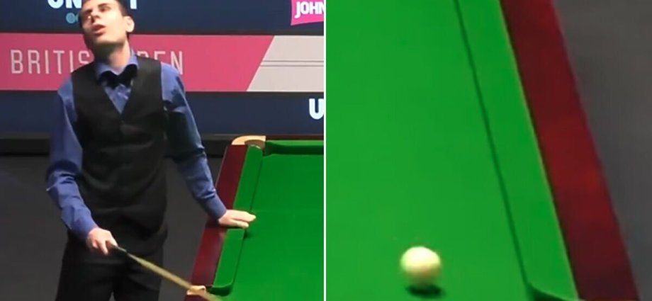 Snooker star pots 'winning' black but still loses frame at British Open