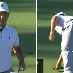 Tom Kim fumes at Presidents Cup with sarcastic action while US rivals walk away