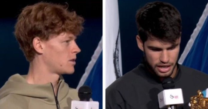 Jannik Sinner thanks Carlos Alcaraz despite losing epic China Open final